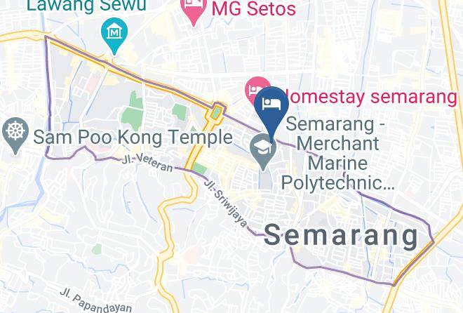 Kota Semarang - Hotel Andelir Maps