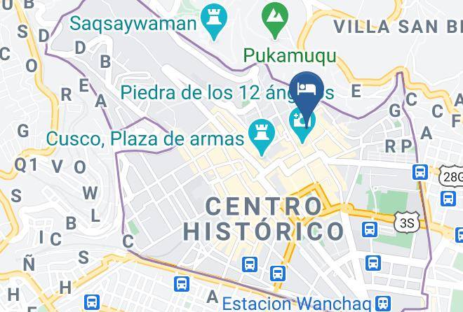 Cusco - Hotel Andenes Al Cielo Maps