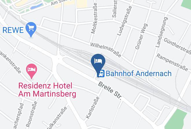 Hotel Andernacher Hof Map