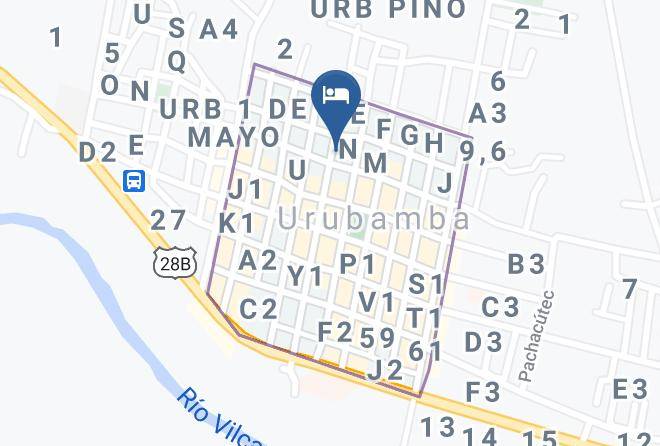 Urubamba - Hotel Andes De Urubamba Maps