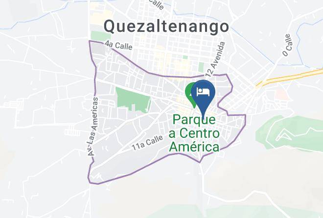 Quetzaltenango - Hotel Andina Quetzaltenango Maps