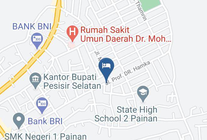 Pesisir Selatan Regency - Hotel Andini Maps