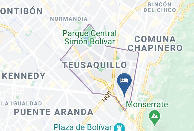 Bogota - Hotel Andino Real Maps