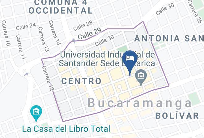 Bucaramanga - Hotel Andino Sas Maps