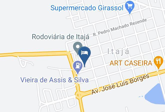 Itaja - Hotel Andorinha Maps