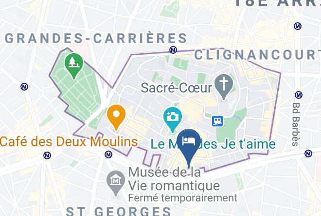 Paris - Hotel Andre Gill Maps