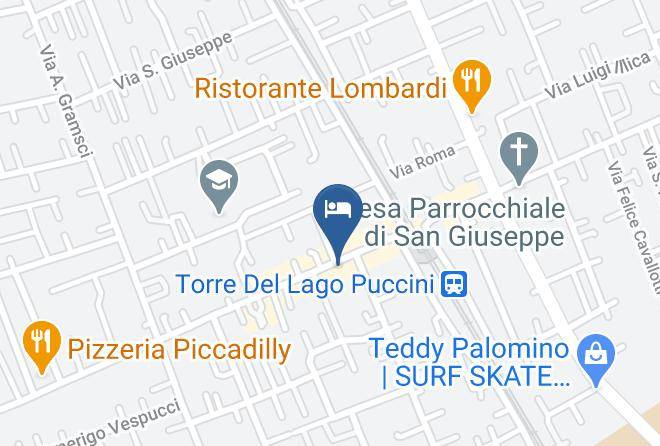 Lucca - Hotel Andrea Doria Maps
