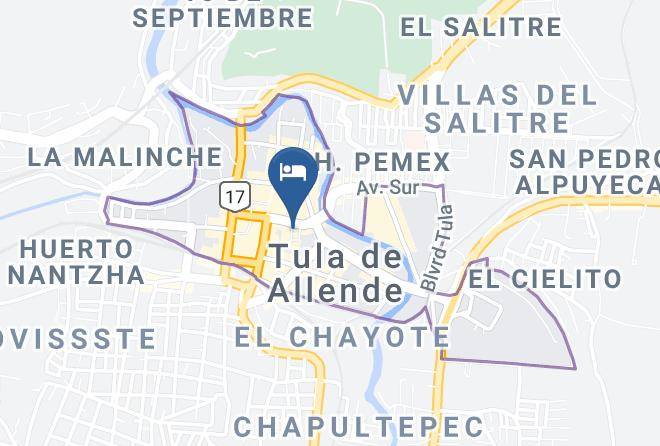 Tula De Allende - Hotel Andrea Maps