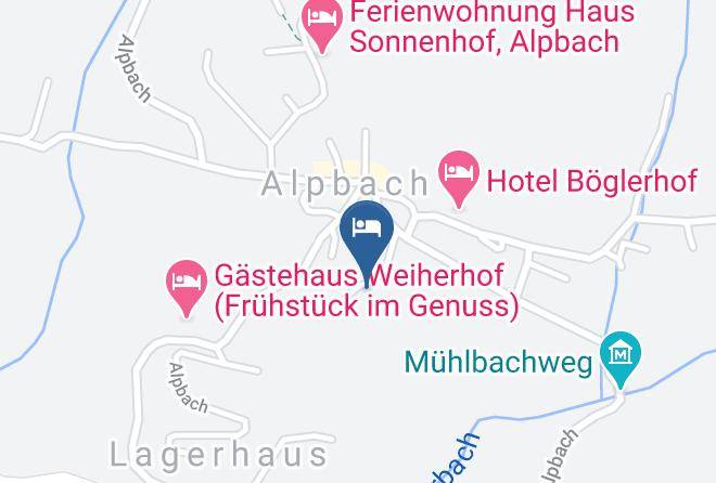 Kufstein - Hotel Andreas Haus Rossstall Haus Klara Maps