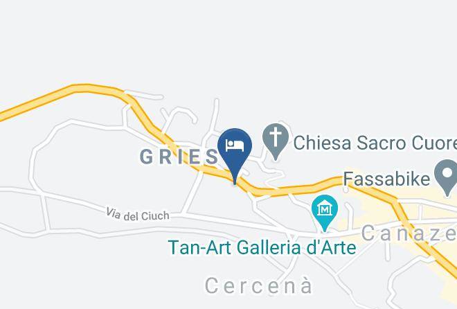 Trento - Hotel Andreas Maps