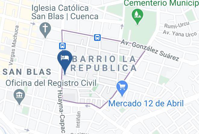 Cuenca - Hotel Andreina Maps