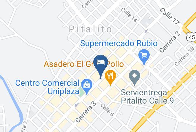 Pitalito - Hotel Andreyi Maps