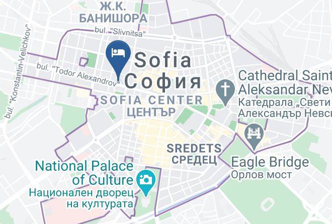 Sofia - Hotel Anel Maps