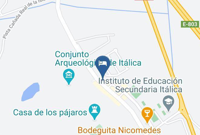 Seville - Hotel Anfiteatro Romano Maps