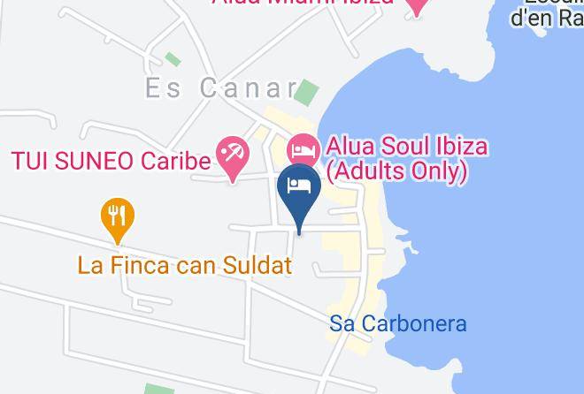 Baleares - Hotel Anfora Ibiza Maps