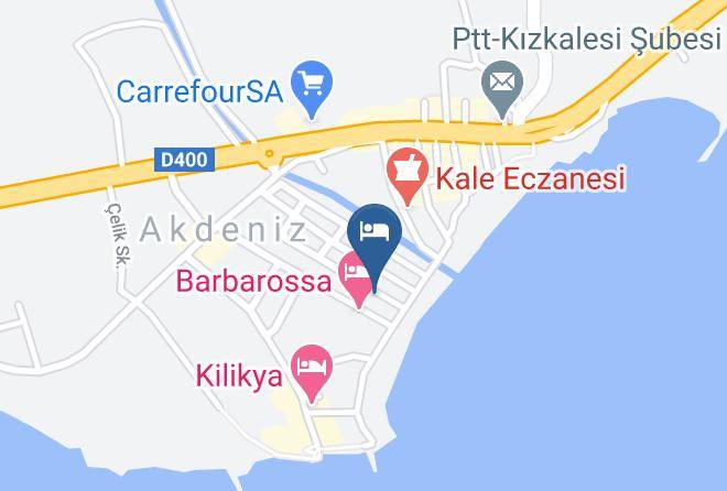 Erdemli - Hotel Angel Saadet Maps