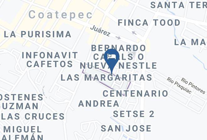 Coatepec - Hotel Angela Carolina Maps