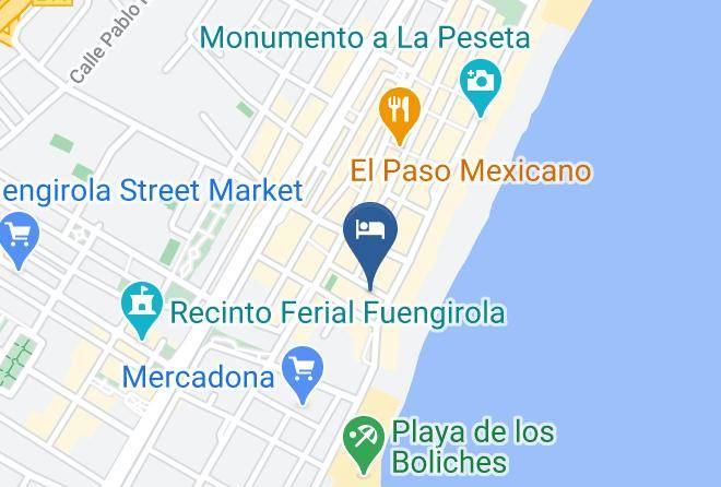 Malaga - Hotel Angela Maps