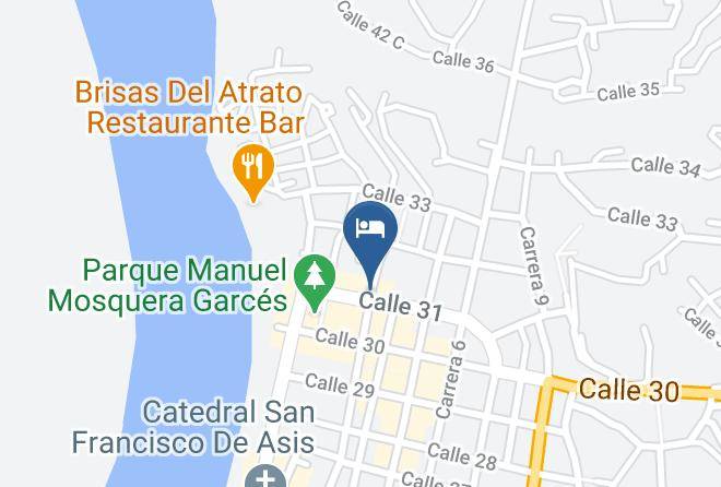 Quibdo - Hotel Angeles Maps