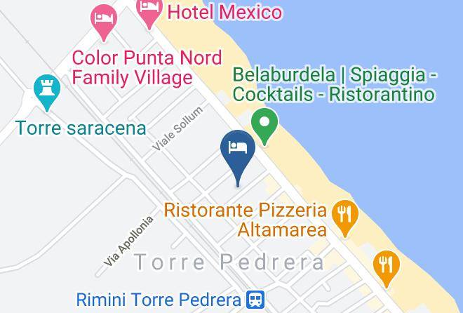 Rimini - Hotel Angeli Maps