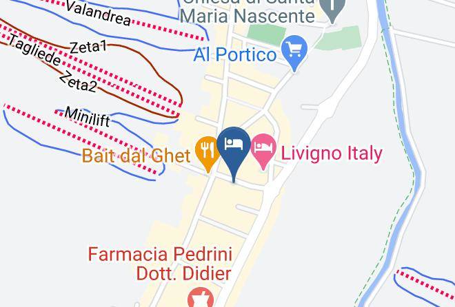 Sondrio - Hotel Angelica Maps
