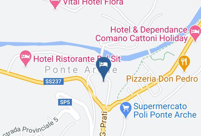 Trento - Hotel Angelo Comano Terme Maps