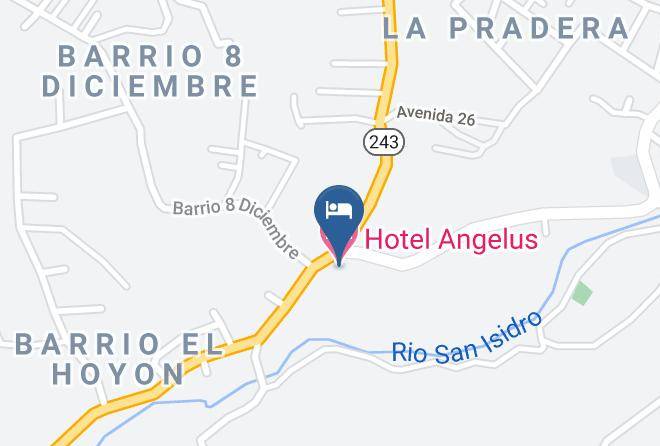 Perez Zeledon - Hotel Angelus Maps