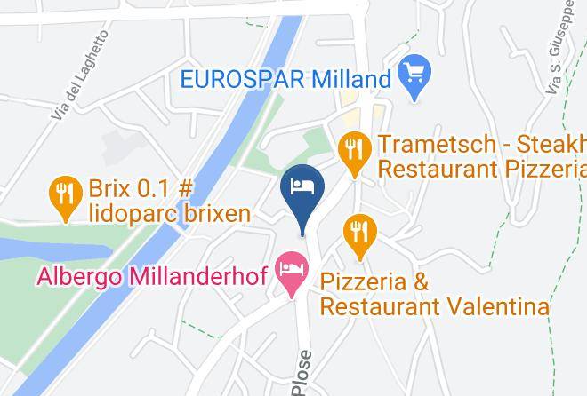 Bolzano - Hotel Angerer Ideal Fur Busreisen Maps