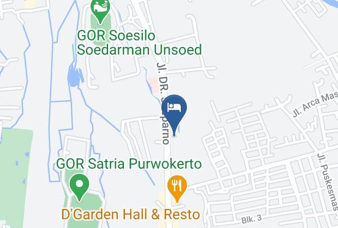 Banyumas Regency - Hotel Anggrek Maps