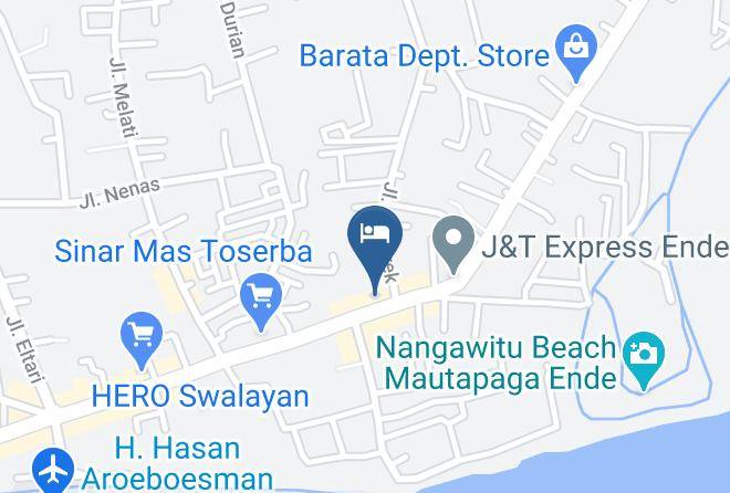 Ende Regency - Hotel Anggrek Maps