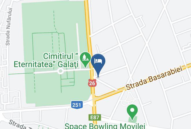 Galati - Hotel Anghel Maps