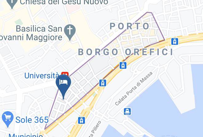 Naples - Hotel Angioino&spa Maps