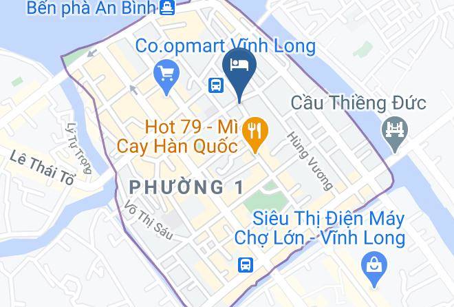 Vinh Long - Hotel Anh Hng Maps