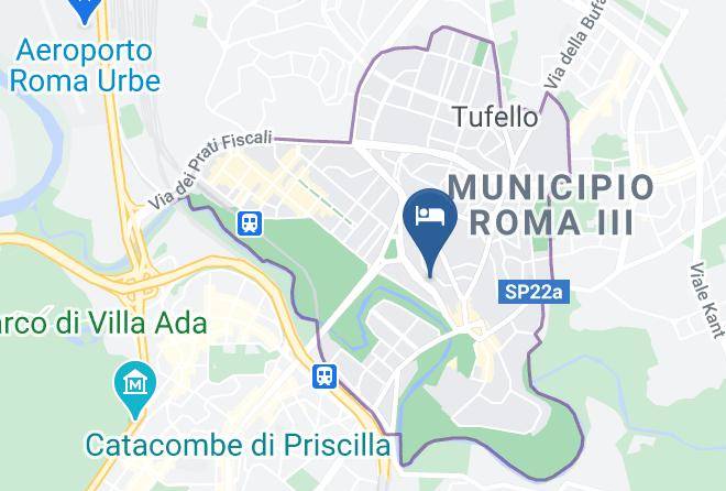 Rome - Hotel Aniene Maps