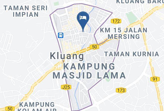 Keluang - Hotel Anika Maps