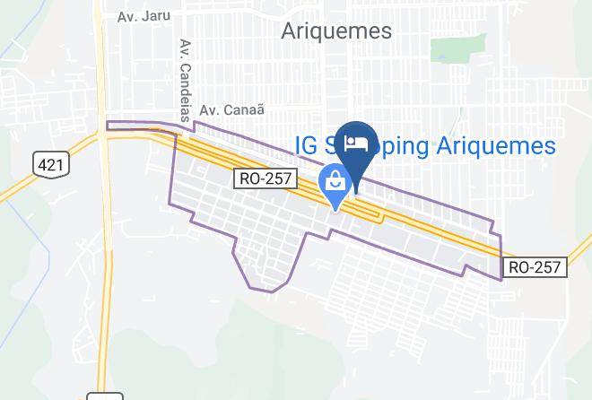 Ariquemes - Hotel Anita Maps