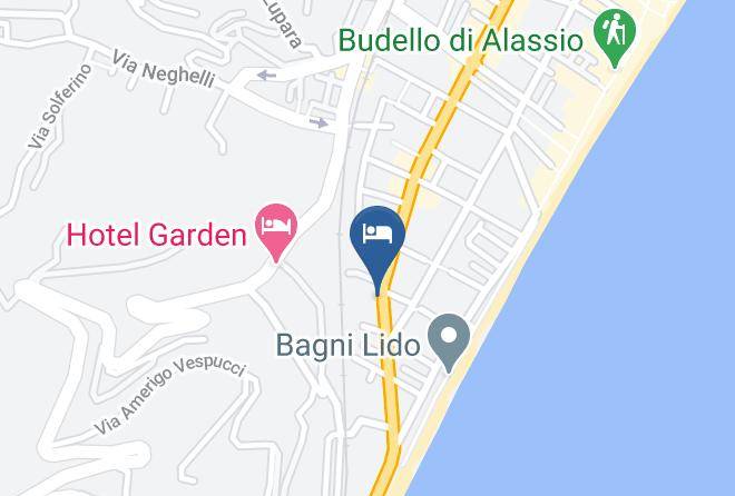 Savona - Hotel Anita Maps