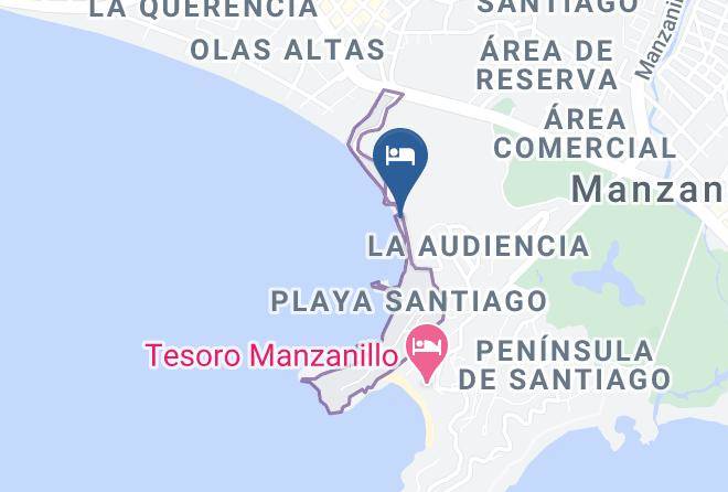 Manzanillo - Hotel Anita Maps
