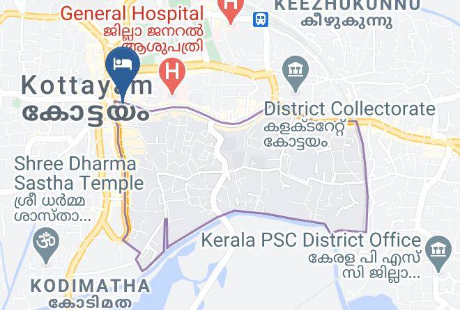 Kottayam - Hotel Anjali Park Maps