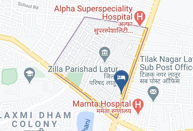 Latur - Hotel Anjani Maps