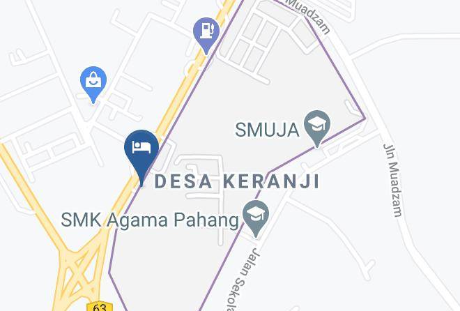 Pekan District - Hotel Anjung Maps