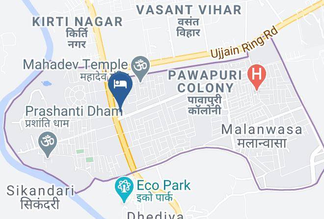 Ujjain - Hotel Anjushree Maps