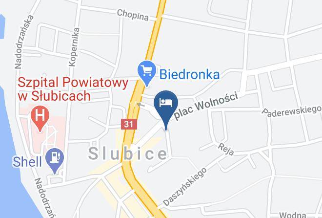 Slubicki - Hotel Anka Maps