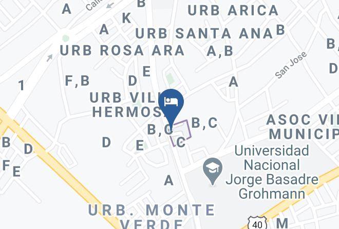 Tacna - Hotel Ankara Maps