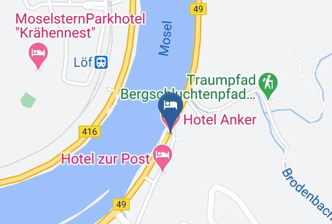Mayen Koblenz - Hotel Anker Maps