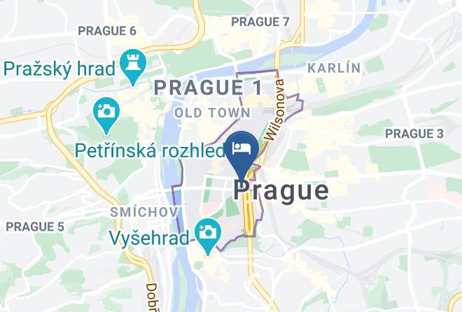 Prague - Hotel Ankora Maps