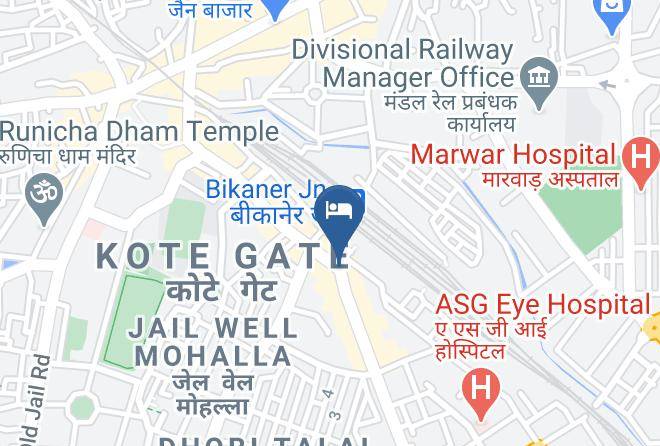 Bikaner - Hotel Ankur Maps