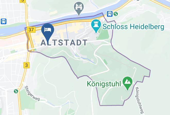 Heidelberg - Hotel Anlage Maps