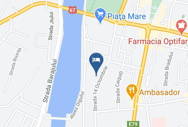 Tirgu Jiu - Hotel Anna Junior Maps