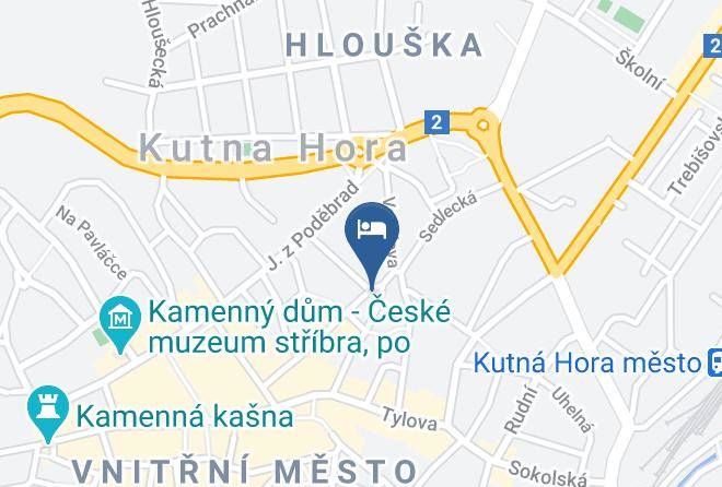 Kutna Hora - Hotel Anna Maps